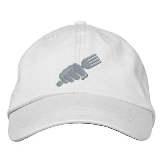 Brodée Casquette blanc de la révolution métabolique