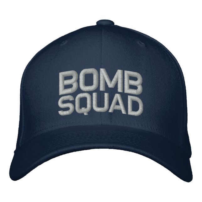 Brodée Casquette BOMB SQUAD (Devant)