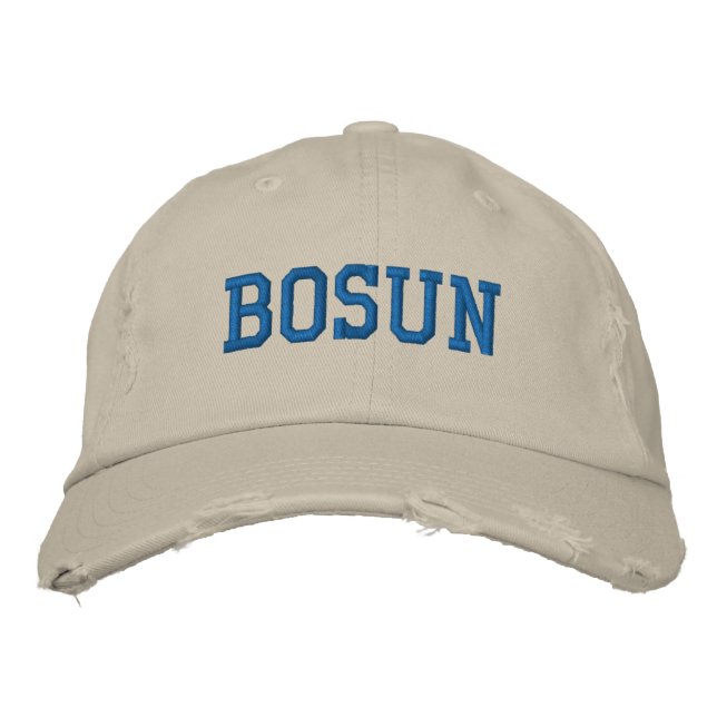 Brodée Casquette Bosun (Devant)