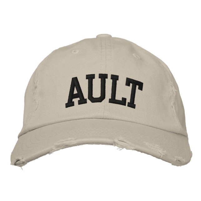 Brodée Casquette brodé Ault (Devant)