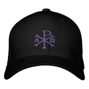 Brodée Casquette brodé Chi Rho