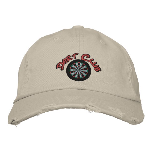 Brodée Casquette brodé Dart Club (Devant)