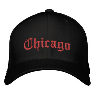 Brodée Casquette brodé de Chicago