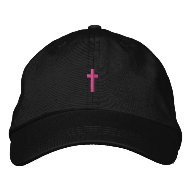Brodée Casquette brodé de Christian Cross (Devant)