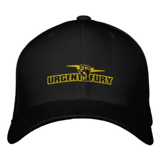 Brodée Casquette brodé de fureur urgent
