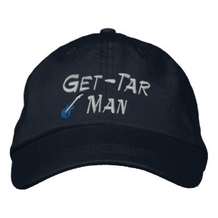 Brodée Casquette brodé de Guitar Man
