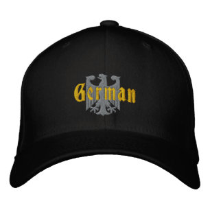 Brodée Casquette brodé de l'aigle allemand