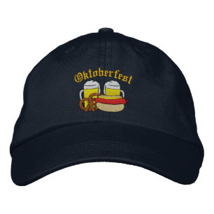 Brodée Casquette brodé de l'Oktoberfest