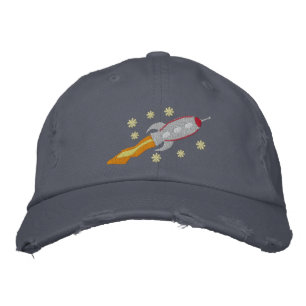 Brodée Casquette brodé de vaisseau spatial