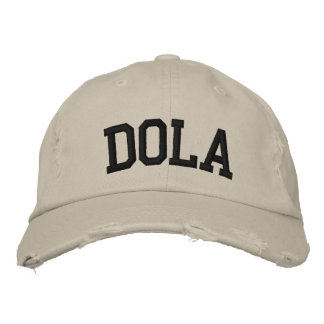Brodée Casquette brodé Dola
