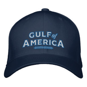Brodée Casquette brodé du golfe d'Amérique