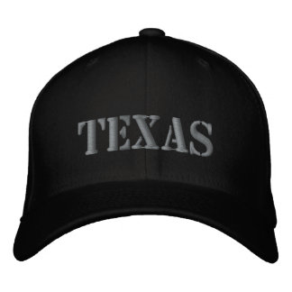 Brodée Casquette brodé du Texas