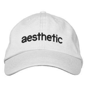 Brodée Casquette brodé esthétique
