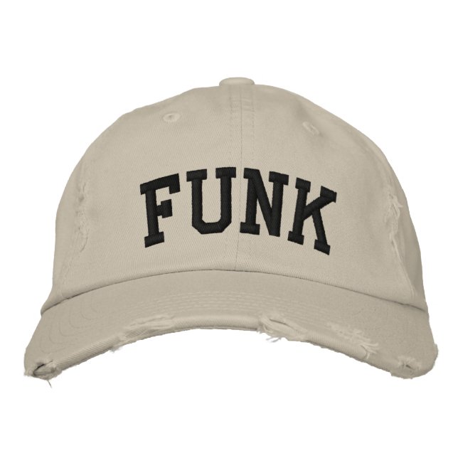 Brodée Casquette brodé Funk (Devant)