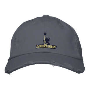 Brodée Casquette Brodé libertaire