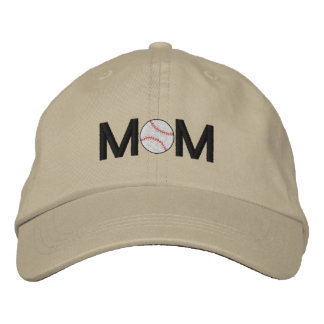 Brodée Casquette brodé maman de baseball