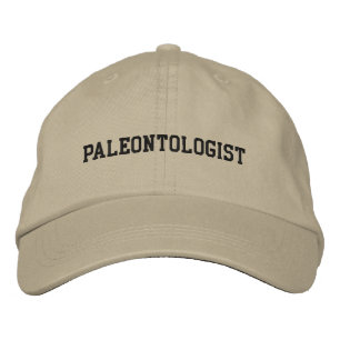 Brodée Casquette brodé paléontologue