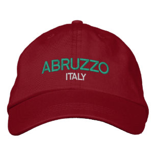 Brodée Casquette brodé parItalie de l'Abruzzo