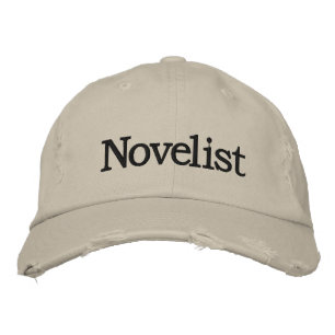 Brodée Casquette brodé romancier pour romanciers