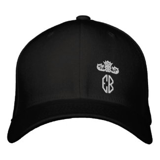 Brodée Casquette brodé royal de bouledogue anglais
