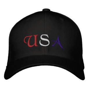 Brodée CASQUETTE brodé USA