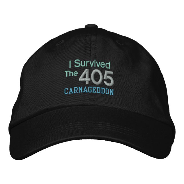 BRODÉE CASQUETTE CARMAGEDDON (Devant)