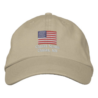Brodée Casquette Chaska pour une parade en vert