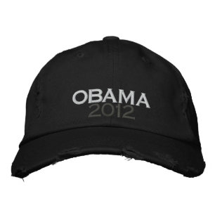 Brodée CASQUETTE chinois en détresse OBAMA 2012