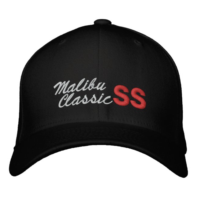Brodée Casquette classique Malibu (Devant)
