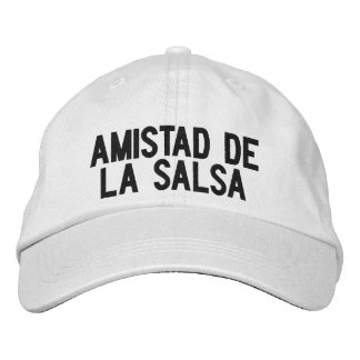 Brodée Casquette d' Amistad de la Salsa
