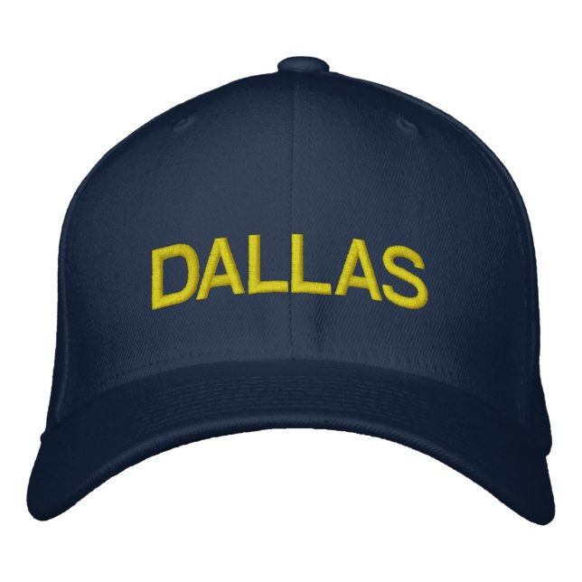 Brodée Casquette Dallas (Devant)