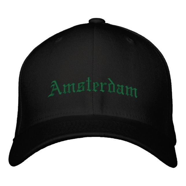 Brodée Casquette d'Amsterdam (Devant)