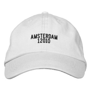 Brodée Casquette d'Amsterdam New York