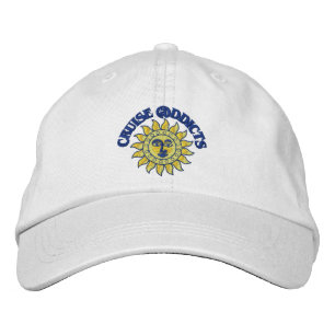 Brodée Casquette de balle blanche pour les accros de la c