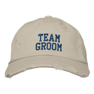 Brodée Casquette de balle brodé Team Groom