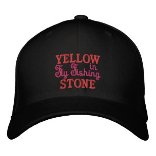 Brodée Casquette de base-ball brodé à la pêche à la mouch