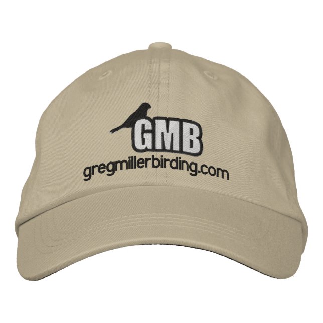 Brodée Casquette de base GMB avec point double pour casqu (Devant)