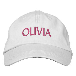 Brodée Casquette DE BASEBALL AMORÇÉ D'OLIVIA