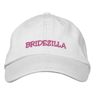 Brodée Casquette de baseball "Bridezilla casquette" maria