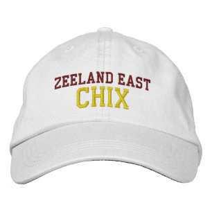 Brodée Casquette de baseball brodé du lycée de Zeeland Es