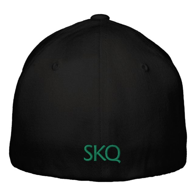 Brodée Casquette de baseball de SKQ (Dos)