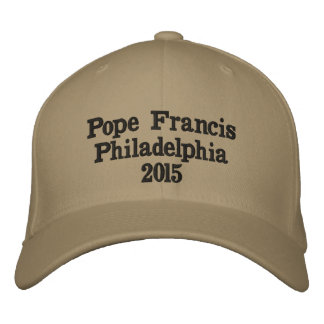Brodée Casquette de baseball du pape François