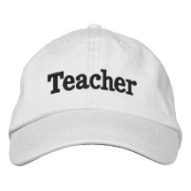 casquette de baseball enseignant titre de poste