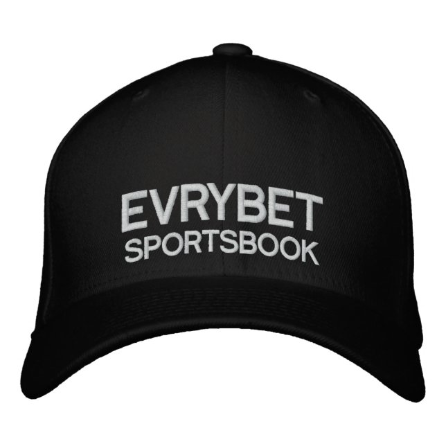 Brodée Casquette de baseball EvryBet (Devant)