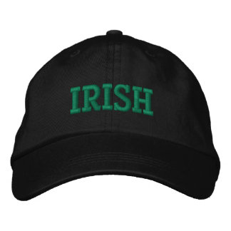 BRODÉE CASQUETTE DE BASEBALL IRLANDAIS EMBROIDÉE