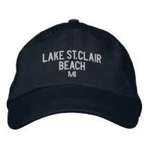 Casquette de baseball Lake St. Clair Beach Michiga