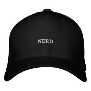 Brodée Casquette de baseball nerd brodé