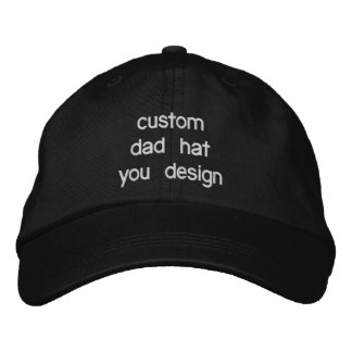 Brodée Casquette de baseball papa ajustable personnalisé
