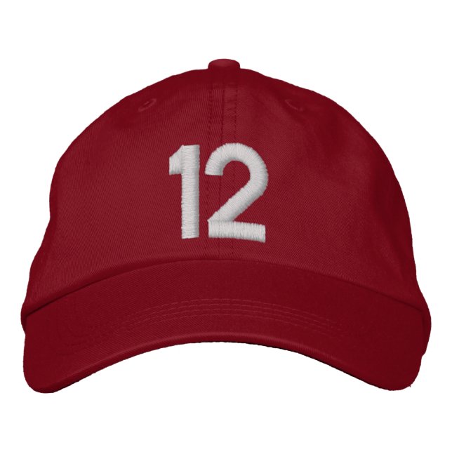 Brodée Casquette de baseball par SRF (Devant)