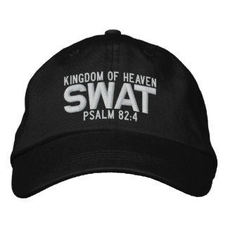 Brodée CASQUETTE de baseball personnalisé SWAT
